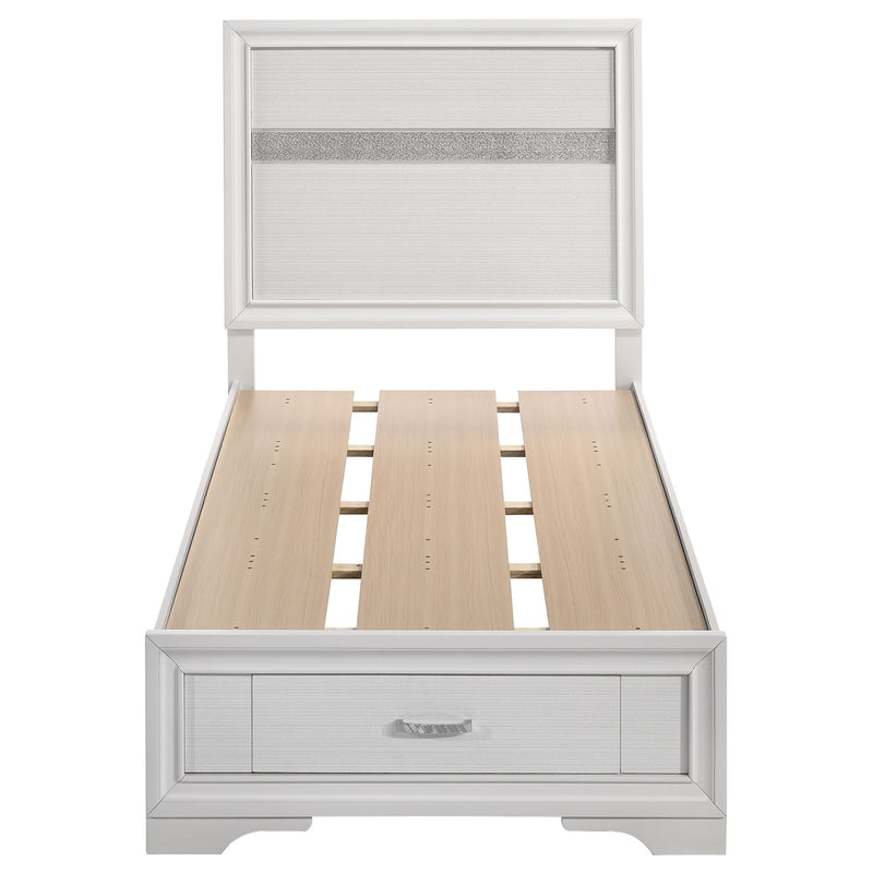 Miranda Panel Platform Storage Bed