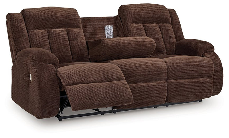 Observation Power Reclining Sofa with Drop Down Table