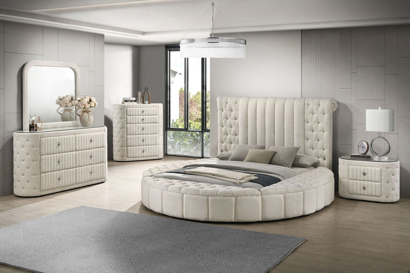 Sonya Panel Floor Storage Bed