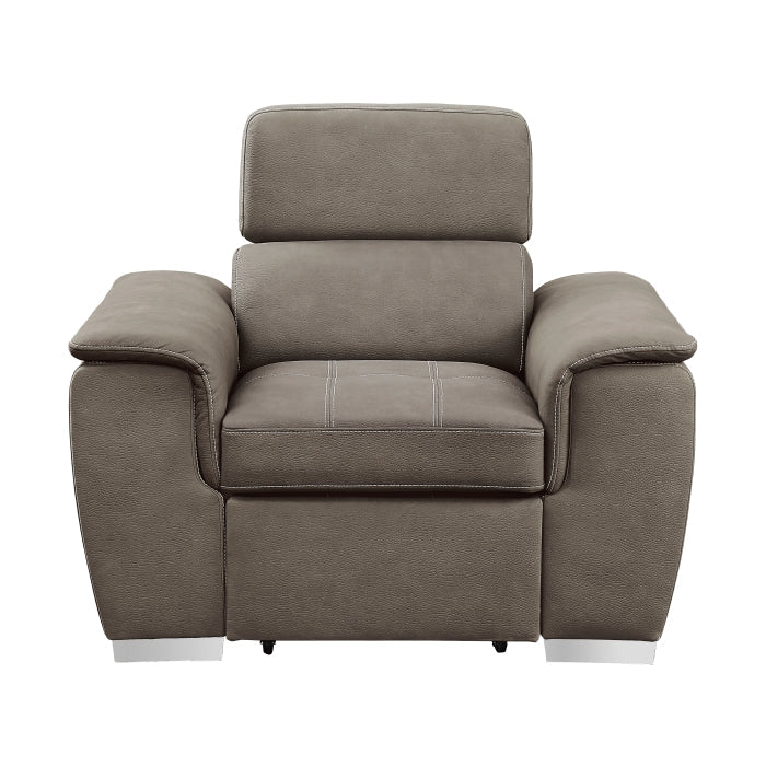 8228TP-1 - Chair with Pull-out Ottoman