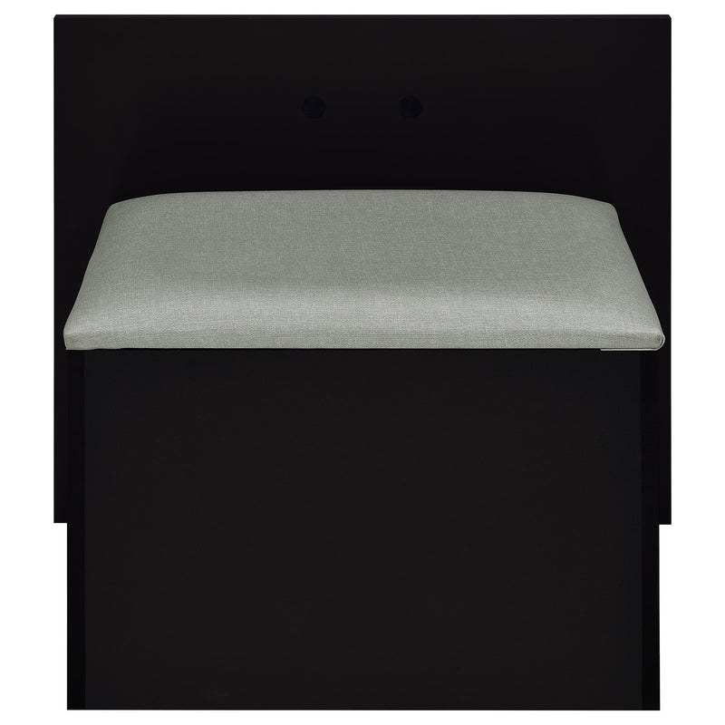 Flora Makeup Vanity Table with LED Mirror and Stool