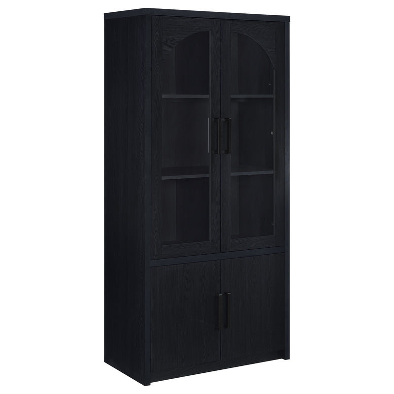 Riva Tall Display Cabinet with LED Lighting